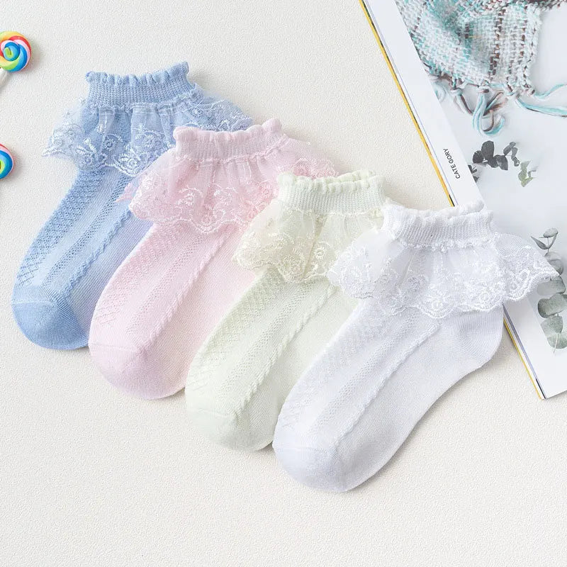 Princess Lace Socks Set – 10 Pairs