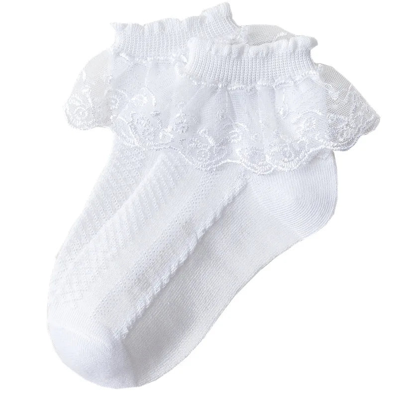 Princess Lace Socks Set – 10 Pairs