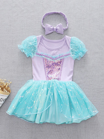 Enchanted Mermaid Baby Romper Set