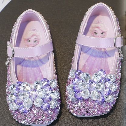 Sparkle Crystal Princess Shoes for Girls