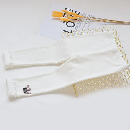 Princess Crown Leggings for Girls