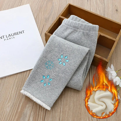 Frosty Sparkle Winter Leggings