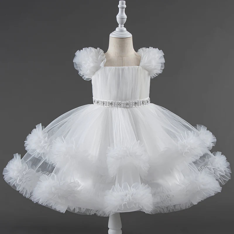 Mariah Layered Tulle Party Dress