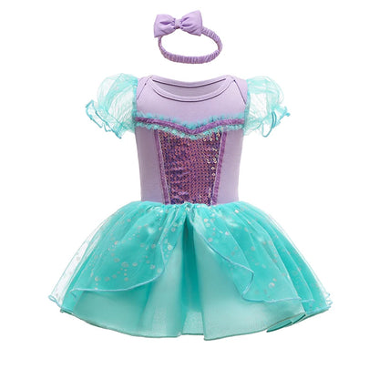 Enchanted Mermaid Baby Romper Set