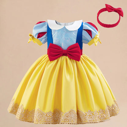 Golden Grace Princess Dress
