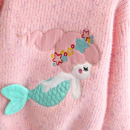 Mermaid Princess Knit Sweater