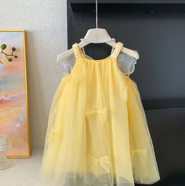 Butterfly Dreams Yellow Fairy Dress