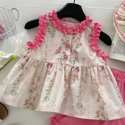 Enchanted Garden Pink Girls Set