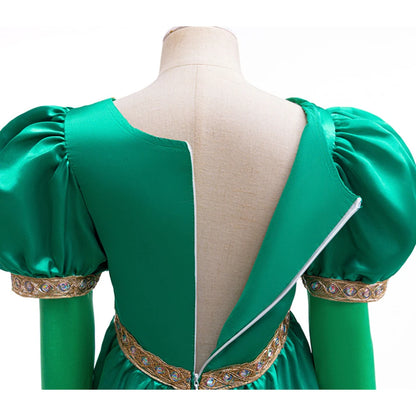 Green Forest Princess Costume with Accessories