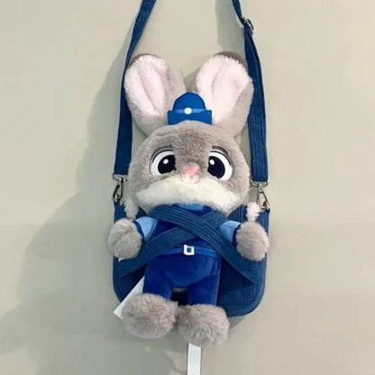 Plush Bunny Crossbody Bag