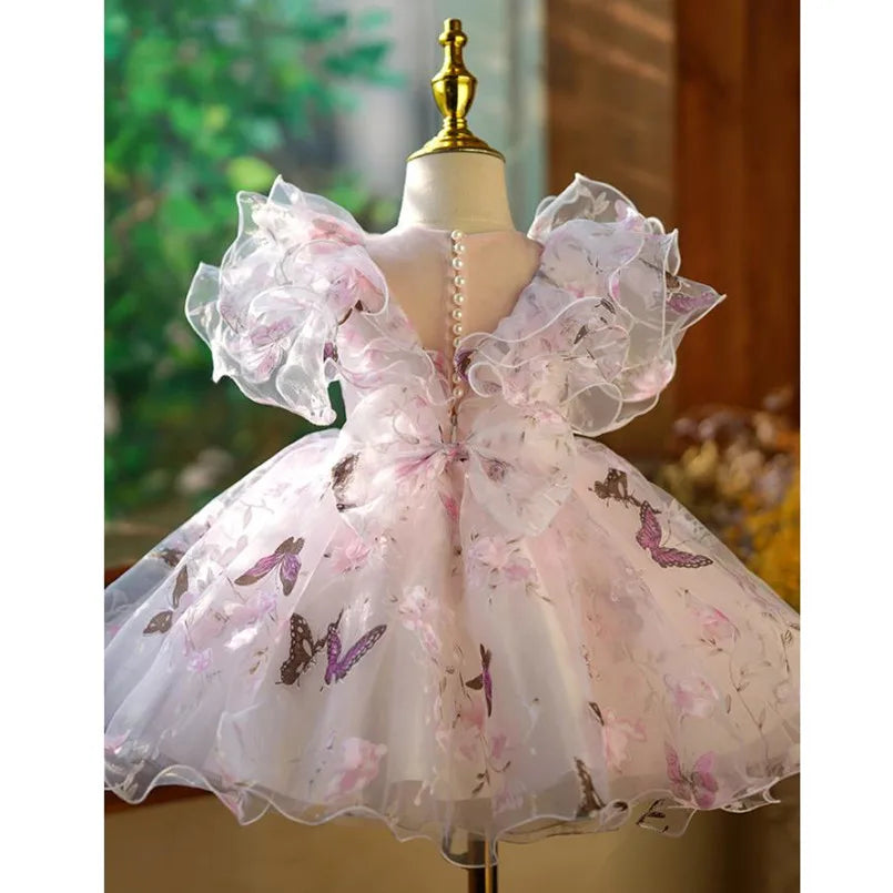 Enchanted Butterflies Kids' Dress