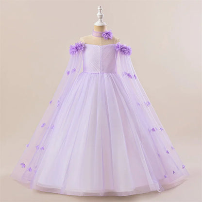 Floral Royalty Kids' Party Dress