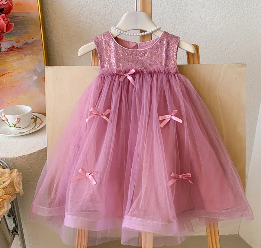 Twinkle Rose Party Dress