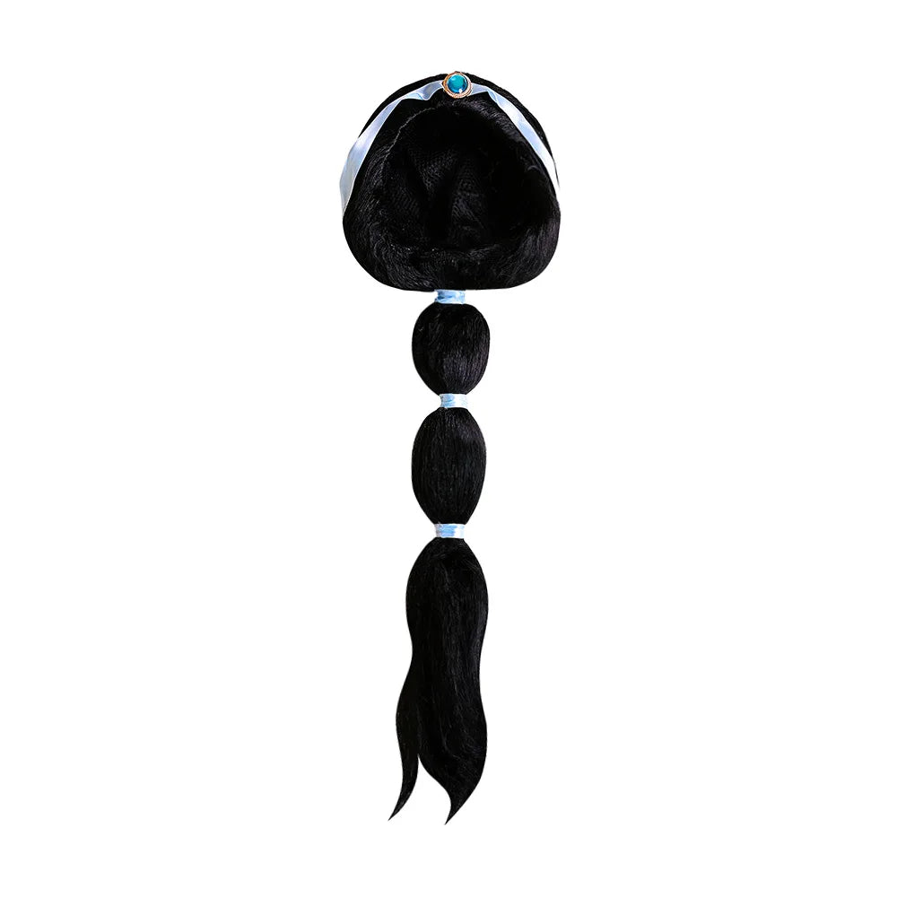 Desert Princess Accessory Set – Wig, Crown, Magic Lamp & Jewelry