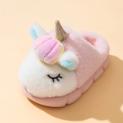 Unicorn Dreams Plush Slippers