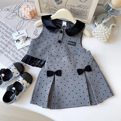 Elegance Grey Girls Set