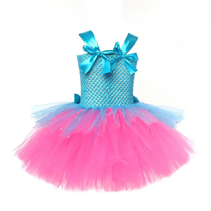 Glitter Troll-Inspired Kids Costume