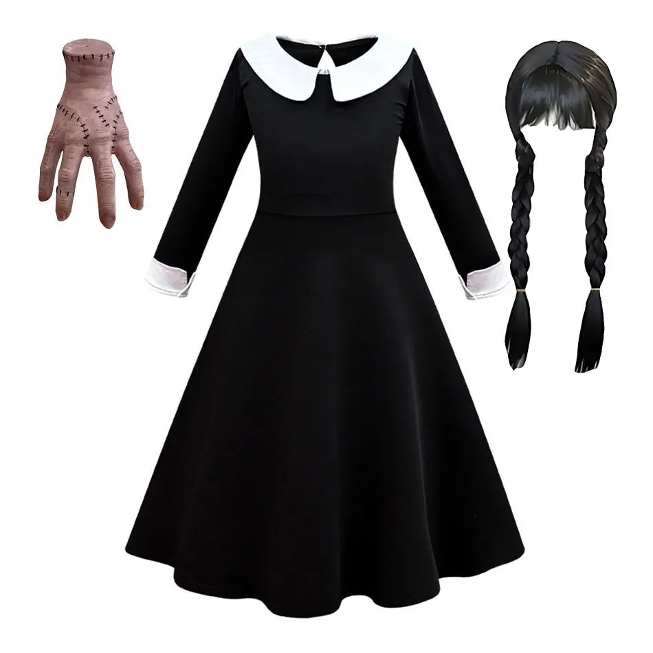 Gothic Girl Halloween Costume Set