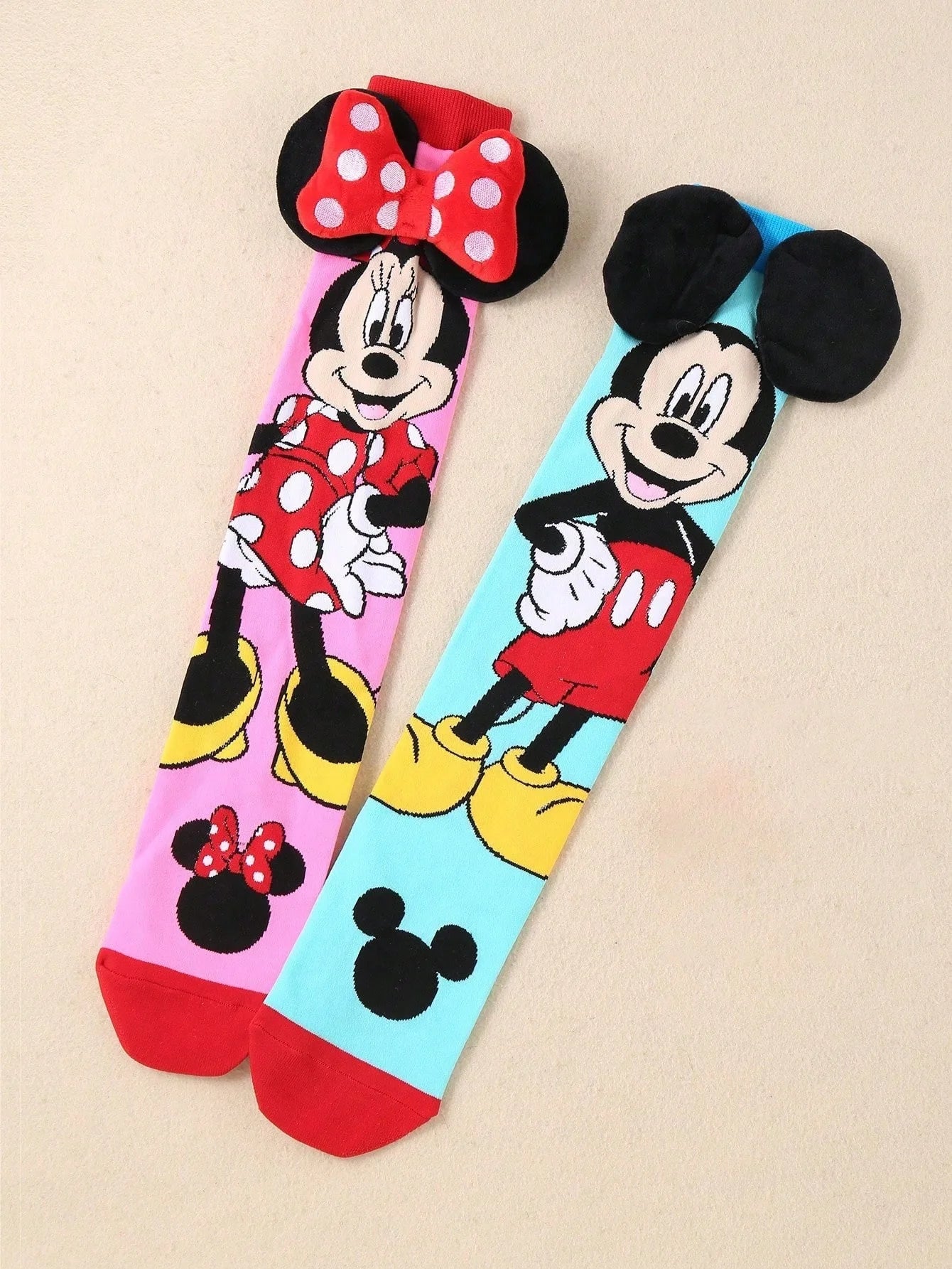 Cute Cartoon Couple Socks for Kids