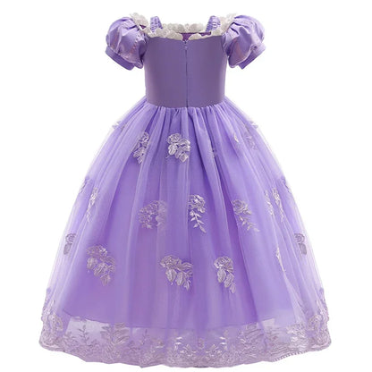 Purple Fairytale Princess Costume with Accessories