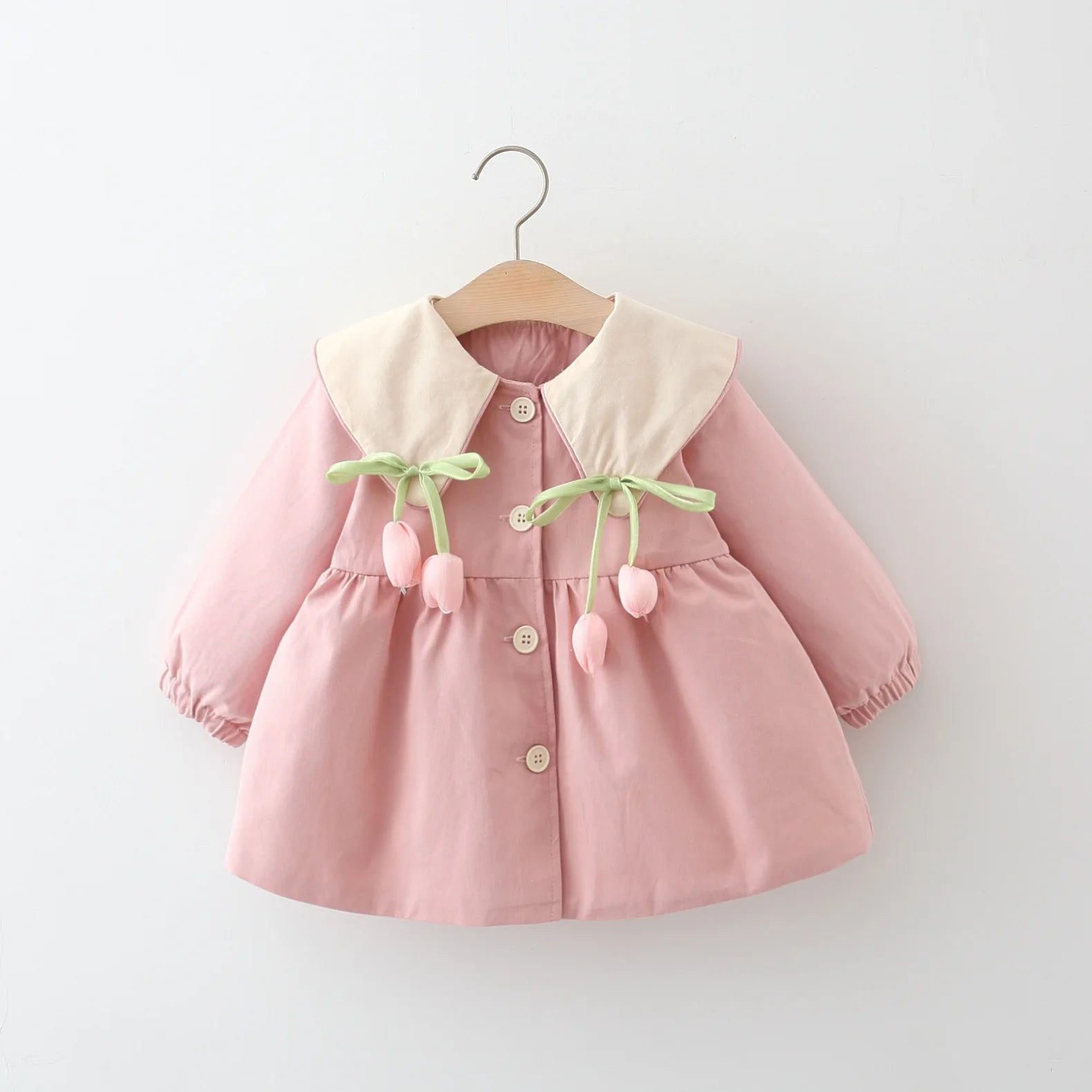 Baby Tulip Collar Coat
