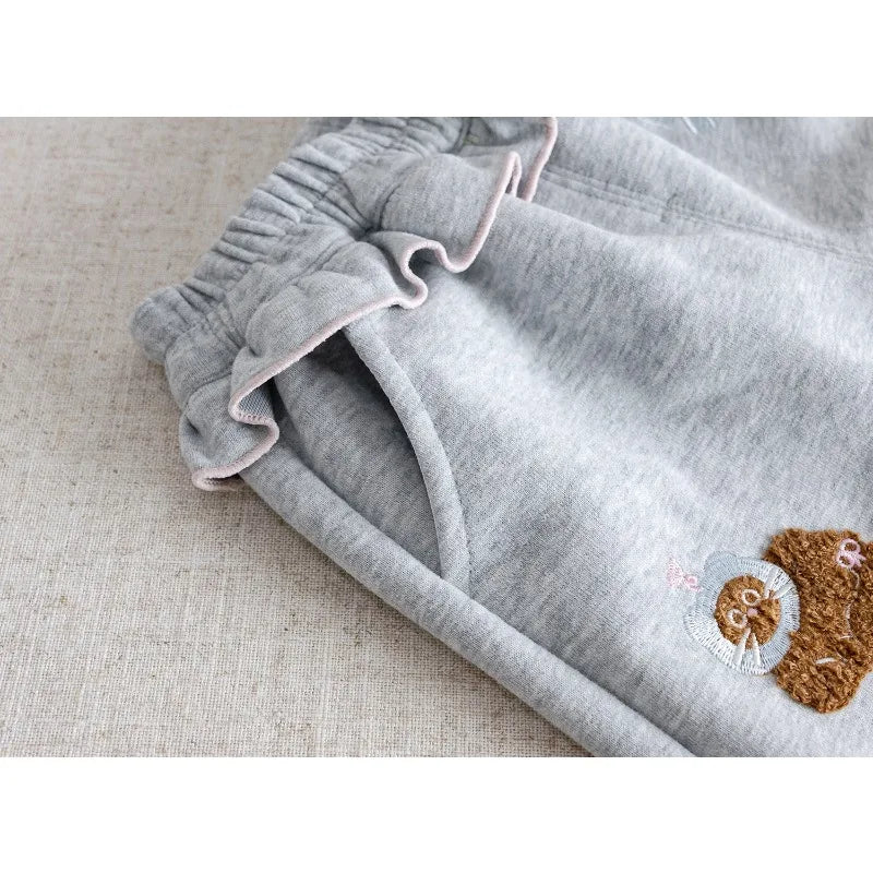 Happy Kitty Ruffle Pants