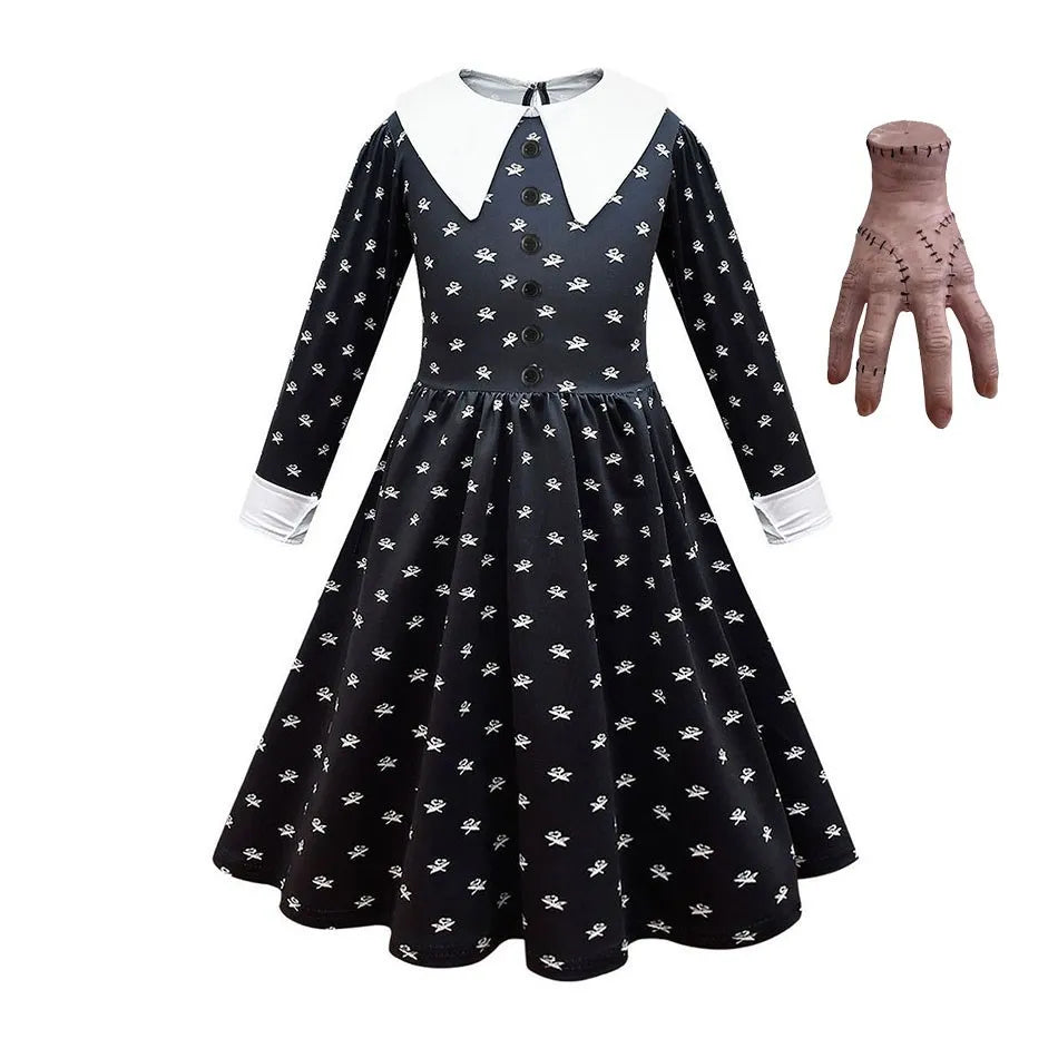Gothic Girl Halloween Costume Set