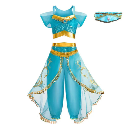 Arabian Princess Costume with Accessories