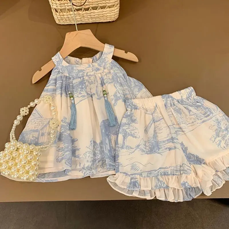 Delicate Blue Summer Set