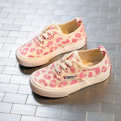 Pink Leopard Sneakers for Girls