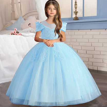 Laura Kids' Party Dress - Colors
