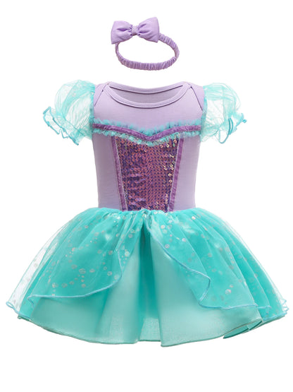 Enchanted Mermaid Baby Romper Set