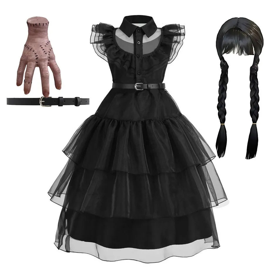 Gothic Girl Halloween Costume Set