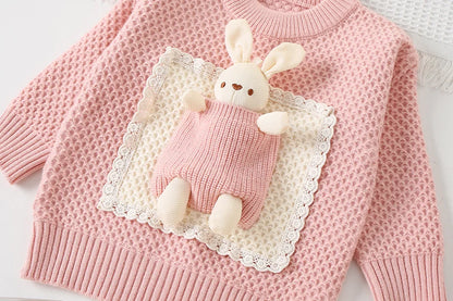 Bunny Pocket Knit Set