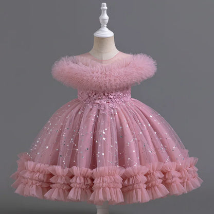 Aurora Princess Girls’ Party Dress