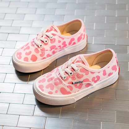 Pink Leopard Sneakers for Girls