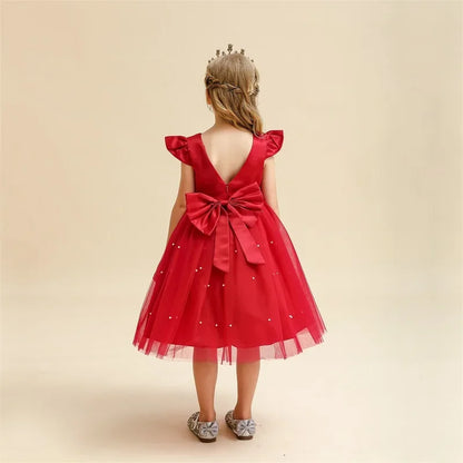 Alice Red Kids' Party Dress