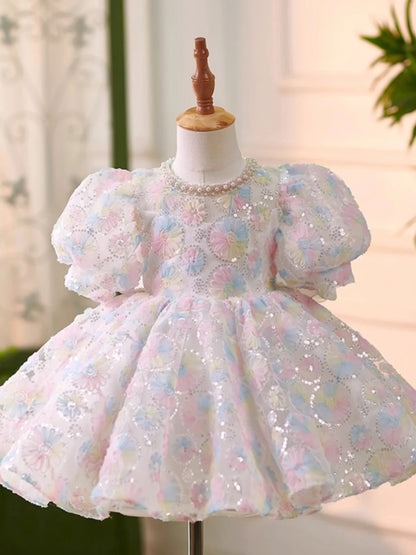 Pastel Garden Sparkle Dress