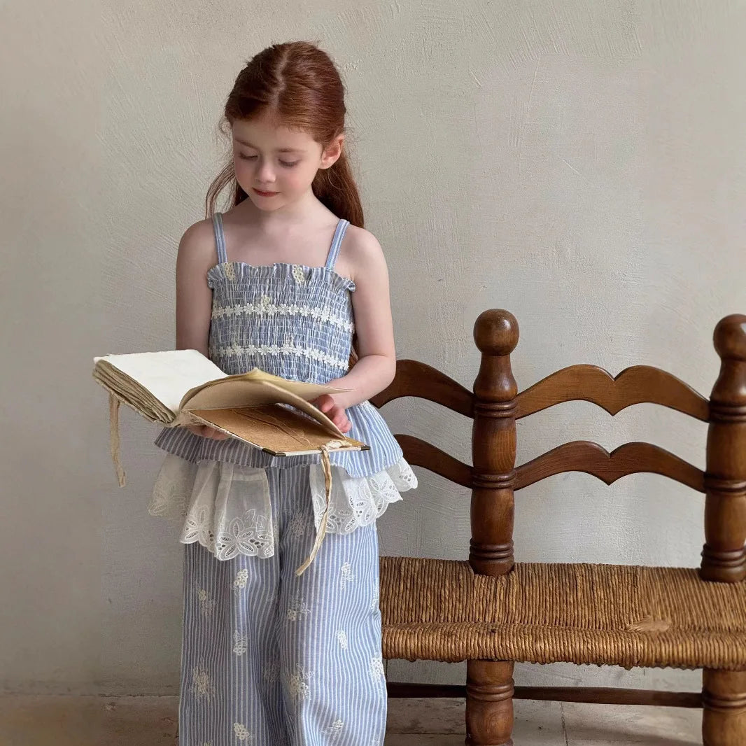 Vintage Blue Blossom Set