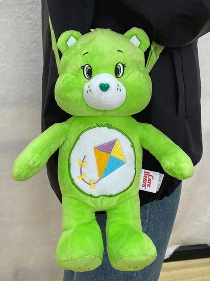 Plush Teddy Character Shoulder Bag