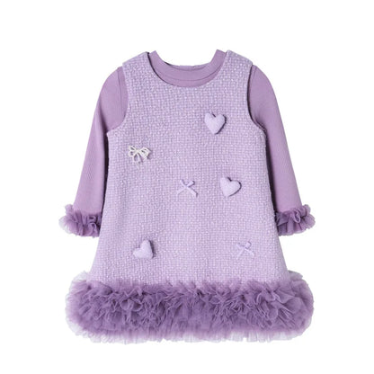 Lilac Whispers Dress – 2 Pieces