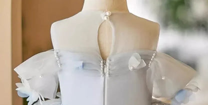 Celestial Bloom Children's Party Dress