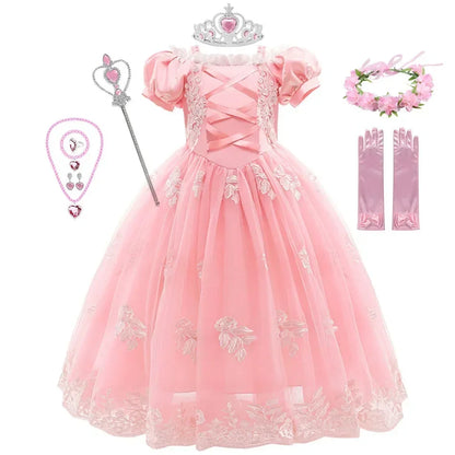 Pink Princess Dress – Dress Only or Full Set