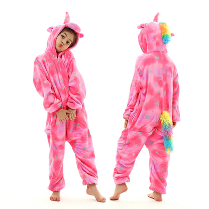 Pink Star Unicorn Kigurumi