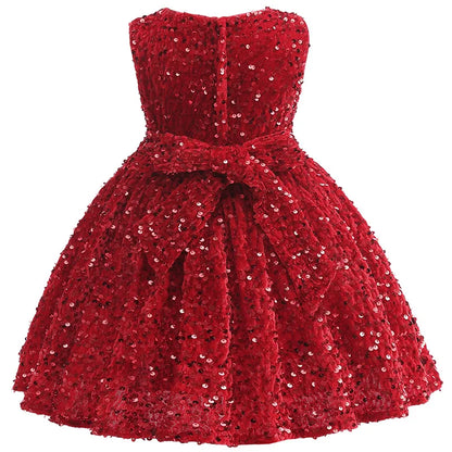 Christmas Glitter Princess Dress