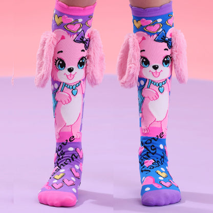 Puppy Love Knee-High Socks – With Floppy Plush Ears