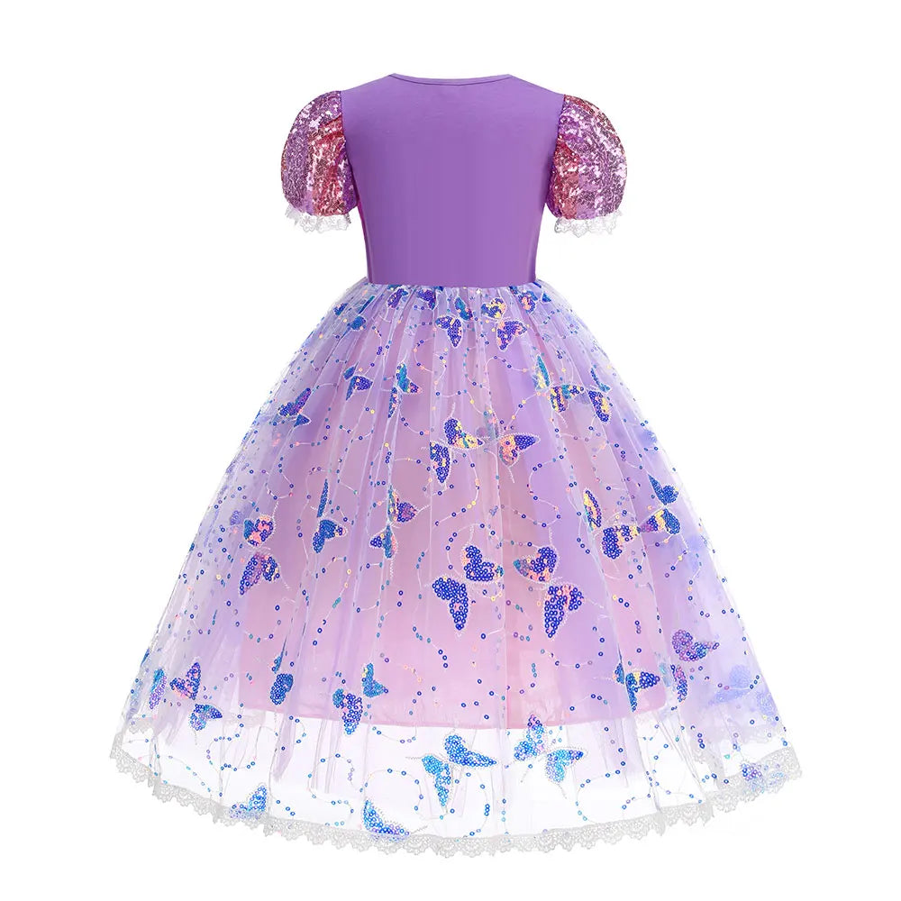 Twilight Garden Light-Up Butterfly Dress for Girls