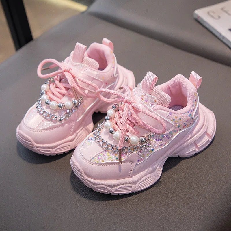 Glam Shine Kids' Sneakers