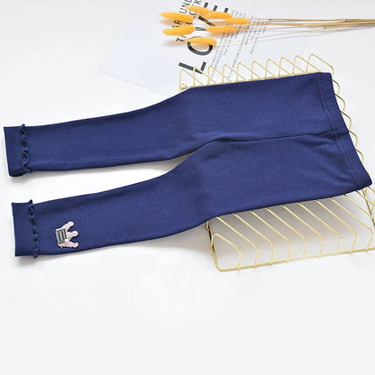 Princess Crown Leggings for Girls