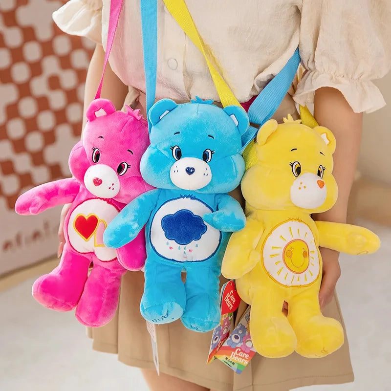 Plush Teddy Character Shoulder Bag